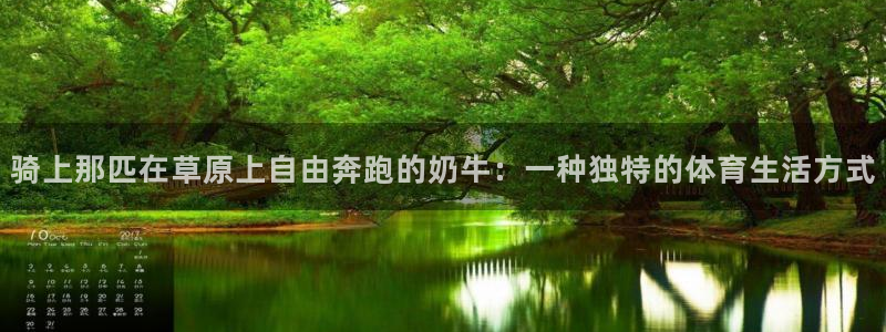骑上那匹在草原上自由奔跑的奶牛：一种独特的体育生活方式