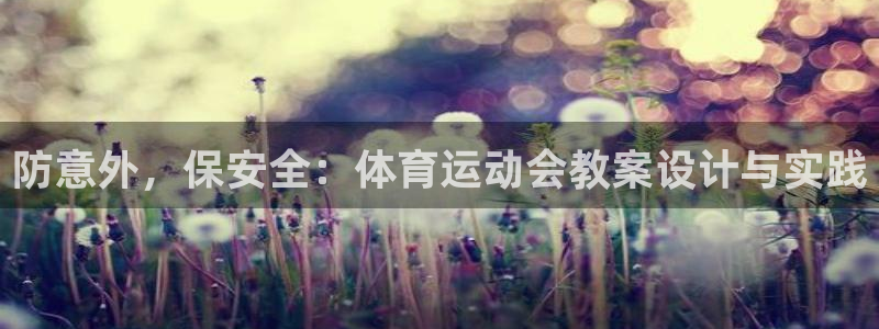 防意外，保安全：体育运动会教案设计与实践